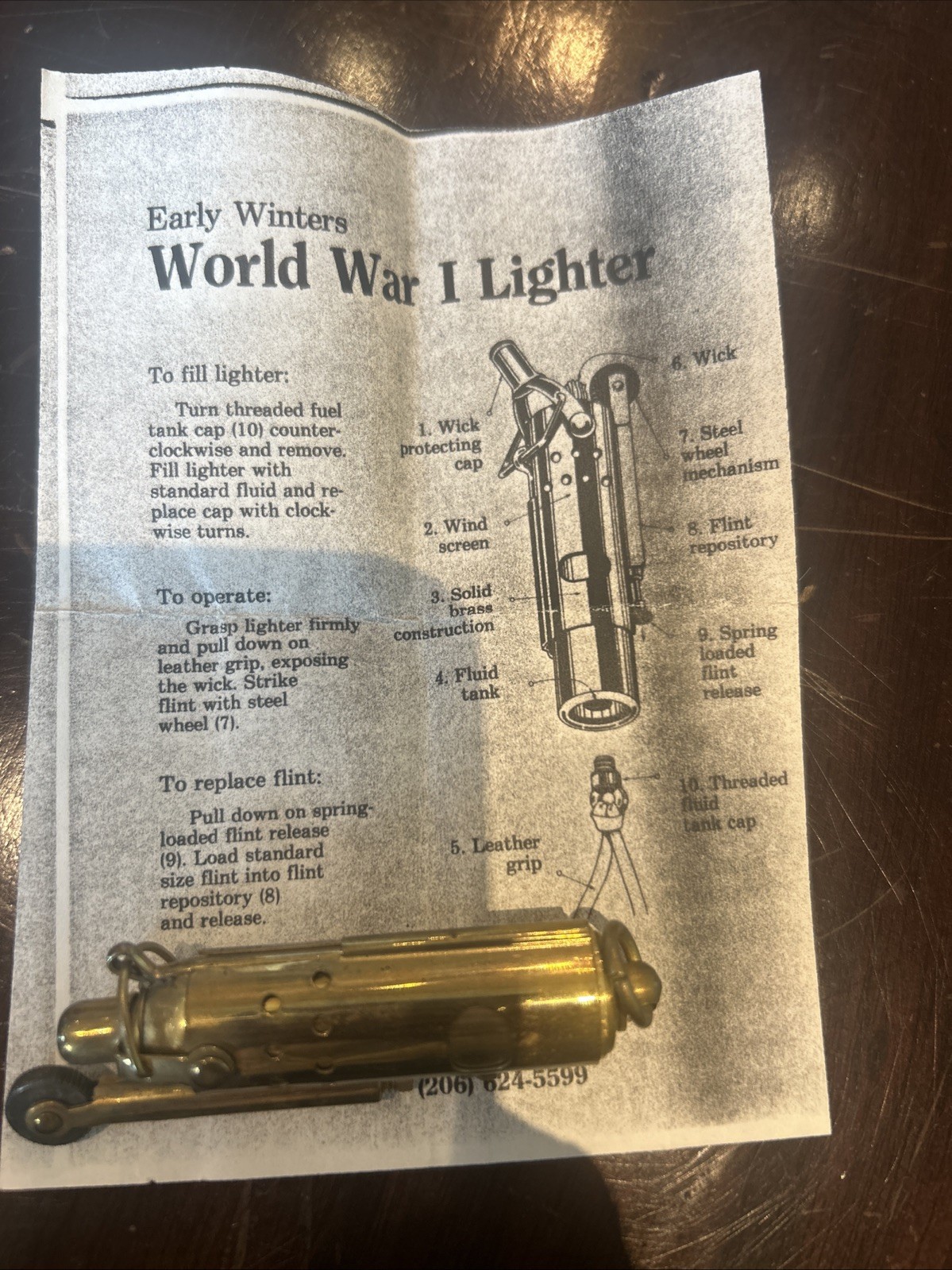 Early Winters World War 1 Lighter Early Winters World War 1 Lighter