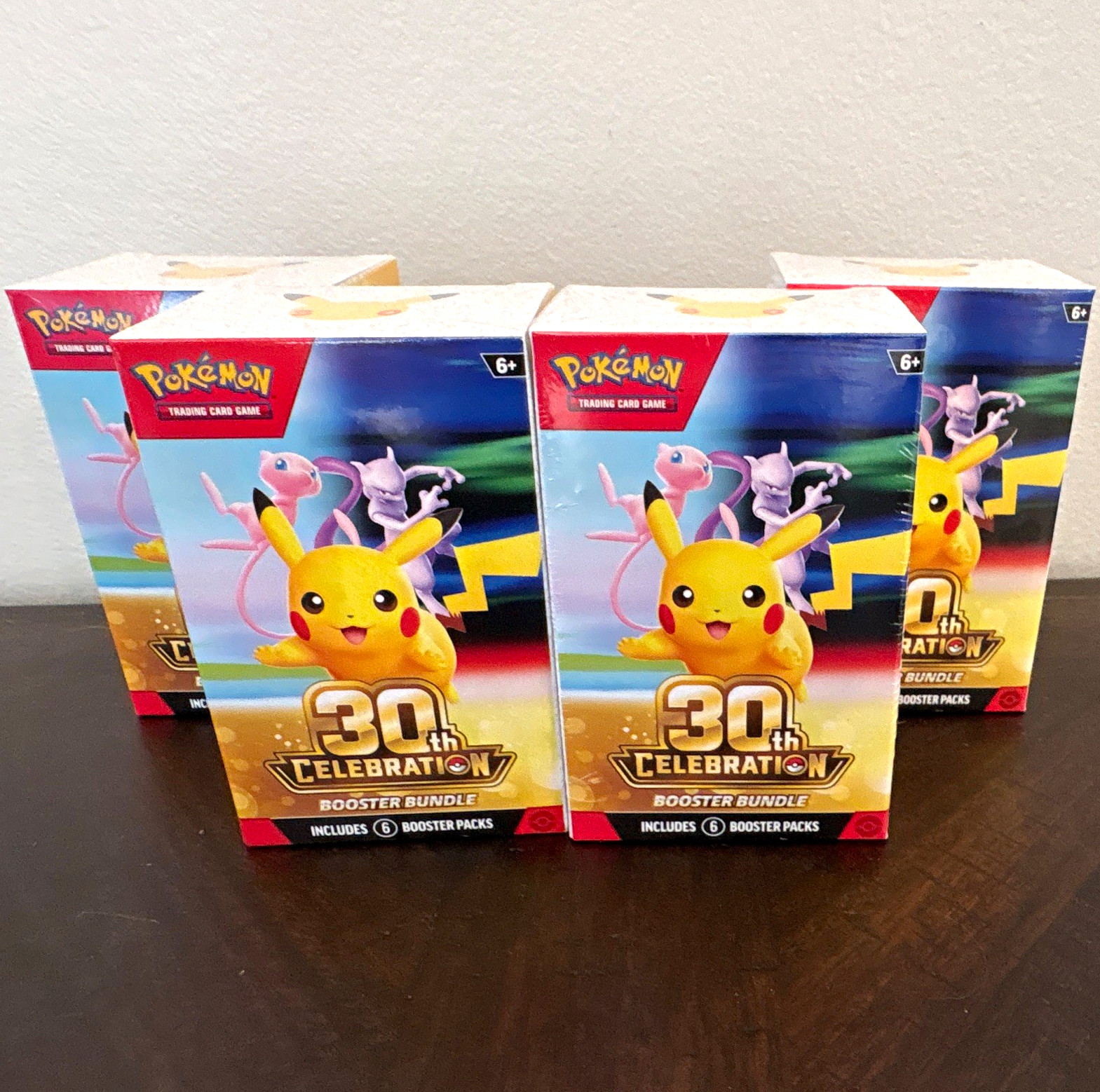 Pokémon 30th Anniversary Booster Bundles - 3 Boxes Available Pokémon 30th Anniversary Booster Bundles - 3 Boxes Available