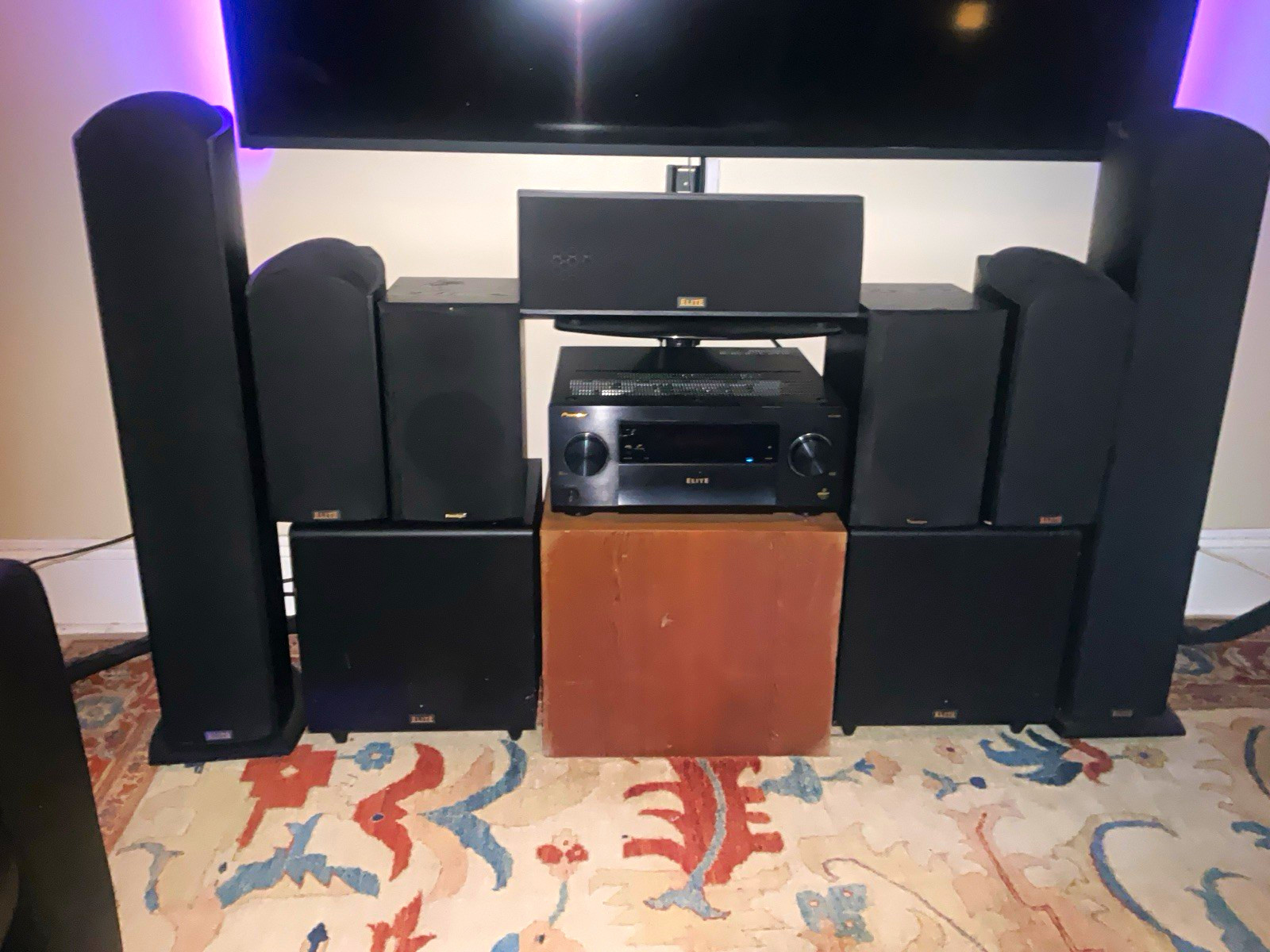 Pioneer Elite SC-LX901 11.2-Channel 7.4.2 Home Theater System Receiver/Speakers