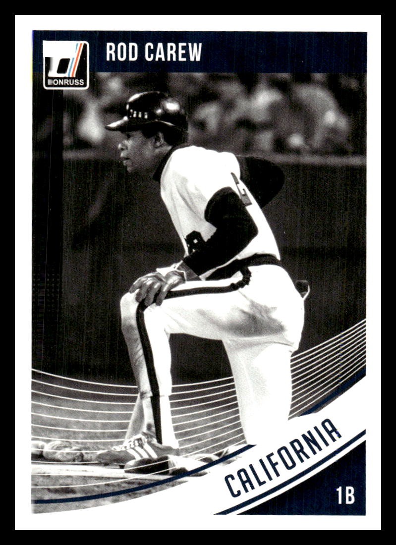 Rod Carew 2018 Donruss #123 Angels StackedPacks Rod Carew 2018 Donruss #123 Angels StackedPacks