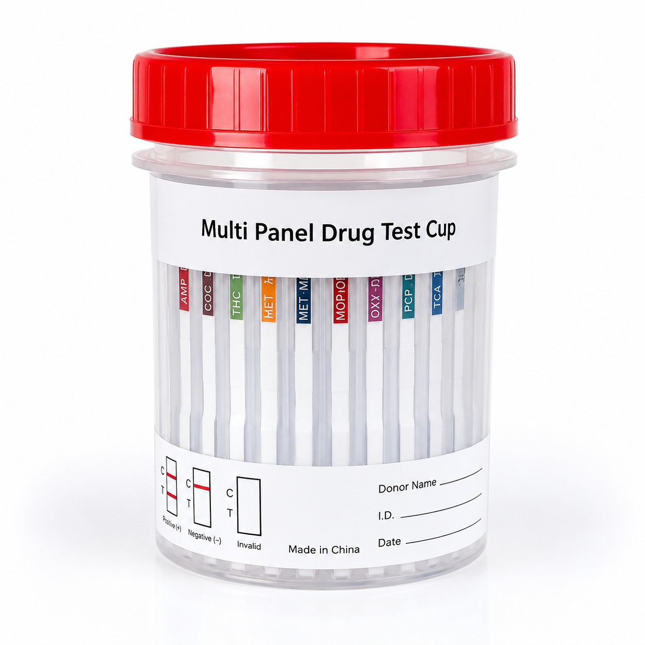12 Panel Drug Test Cup - #1 Best - Includes FEN, Alcohol, THC, And More