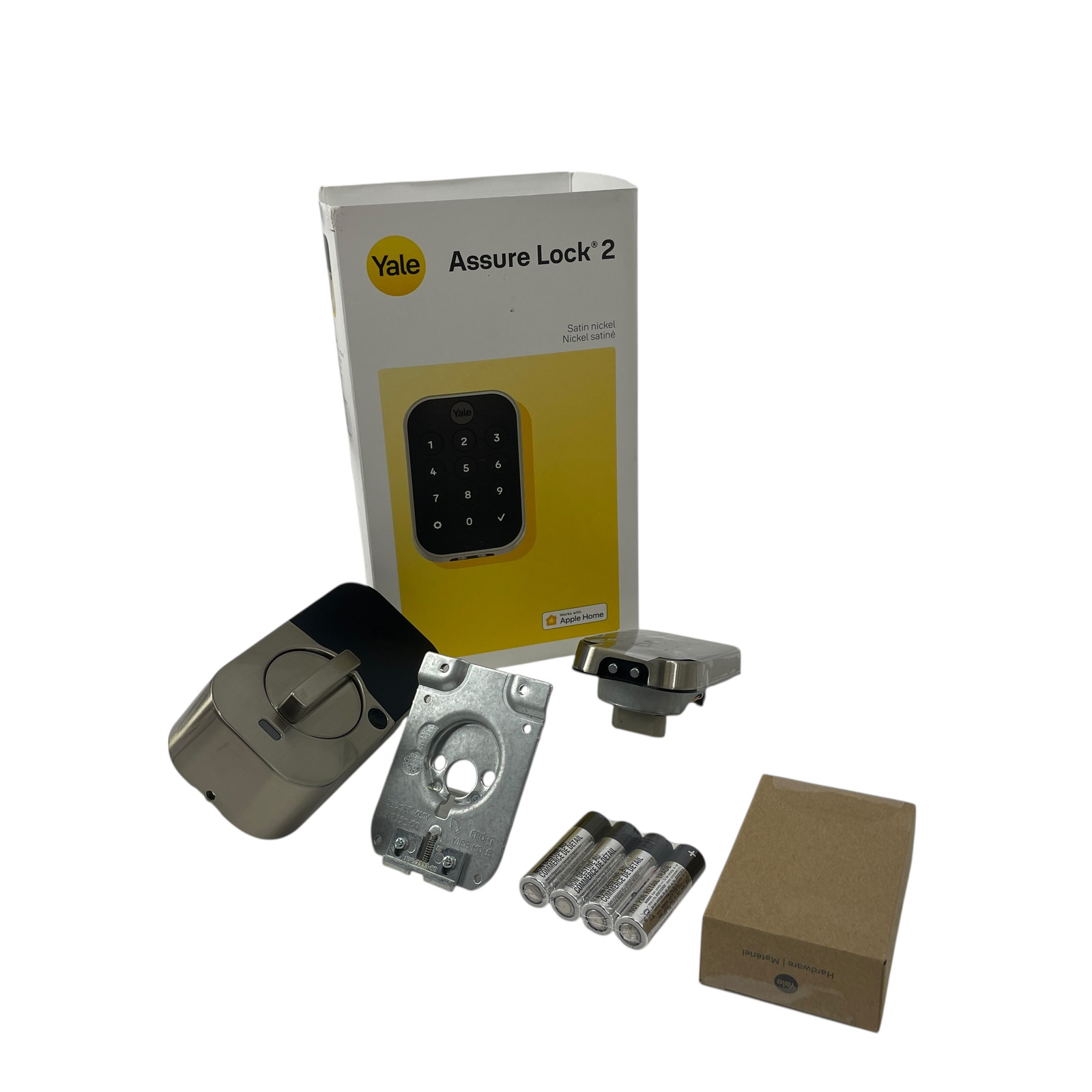 Yale Assure Lock 2 Deadbolt YRD430-BLE-619 - Satin Nickel #NO1275 (AR) Yale Assure Lock 2 Deadbolt YRD430-BLE-619 - Satin Nickel #NO1275 (AR)