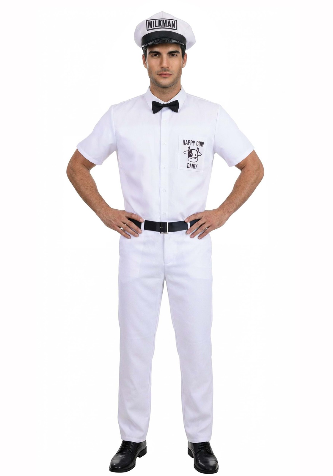 Men\'s Classic 1950s Milkman Costume