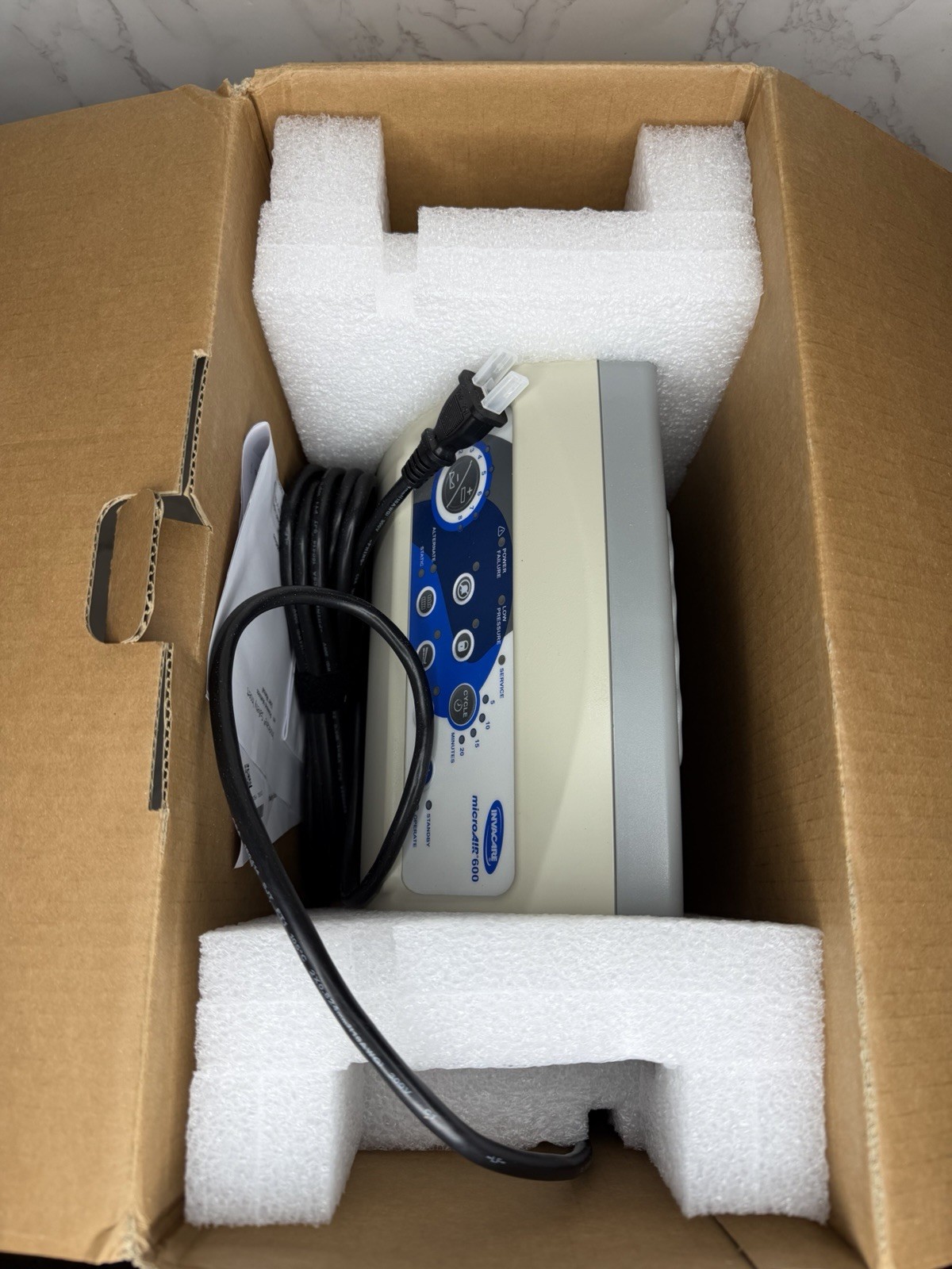 Invacare microAIR MA600 Alternating Pressure Low Air Loss Mattress And Pump Invacare microAIR MA600 Alternating Pressure Low Air Loss Mattress And Pump