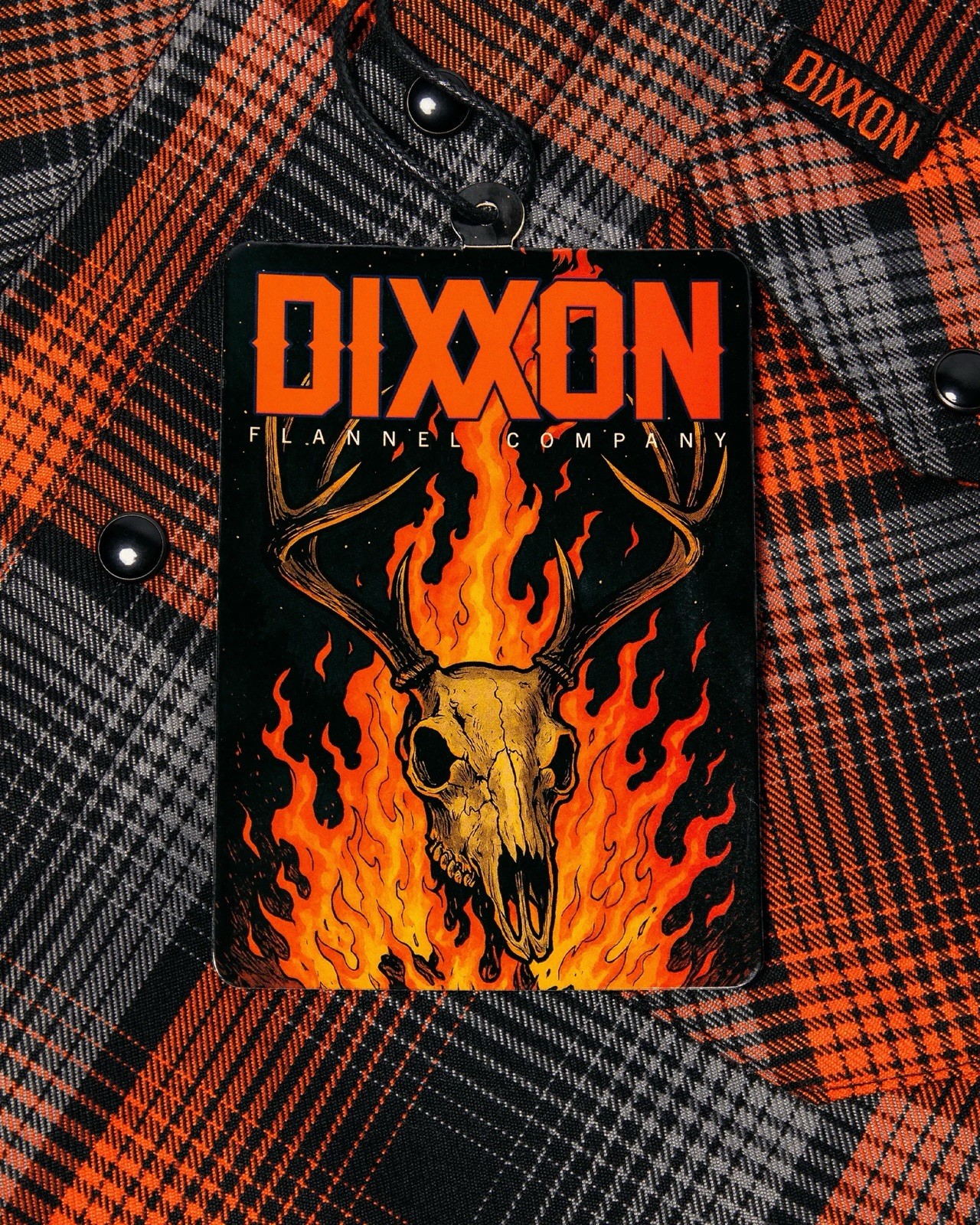 DIXXON Flannel Co SAMHAIN Mens L Size Large Halloween Orange SOLD OUT Limited 🎃 DIXXON Flannel Co SAMHAIN Mens L Size Large Halloween Orange SOLD OUT Limited 🎃