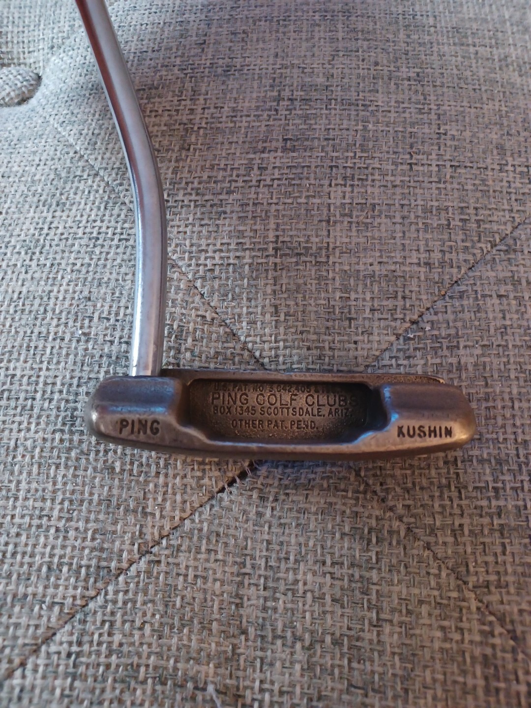 Rare Ping Kushin Golf Clubs Box 1345 Putter RH Excellent Shape Rare Ping Kushin Golf Clubs Box 1345 Putter RH Excellent Shape