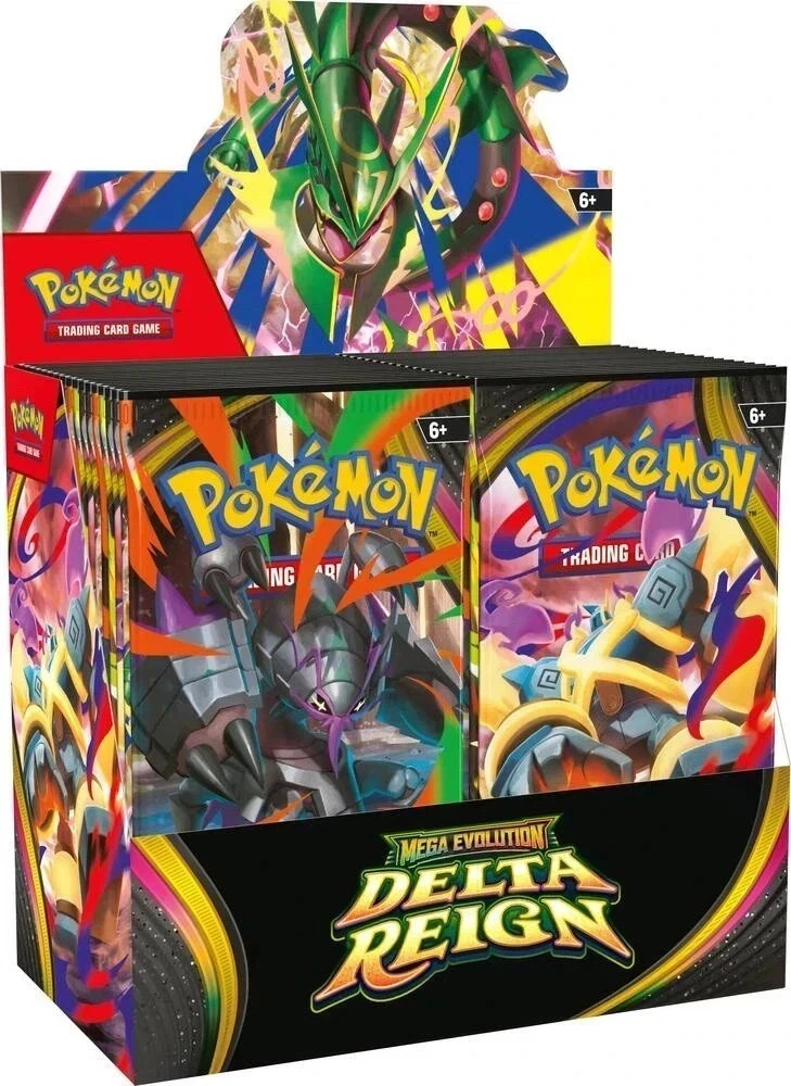 Pokemon Mega Evolution Delta Reign Booster Box Factory Sealed Presale 11/6