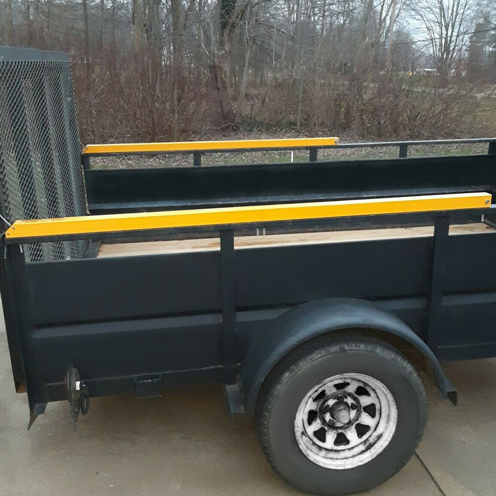 HECASA 2-Sided Trailer Tailgate Liftgate Ramp Lift Assist System 350 Pounds HECASA 2-Sided Trailer Tailgate Liftgate Ramp Lift Assist System 350 Pounds