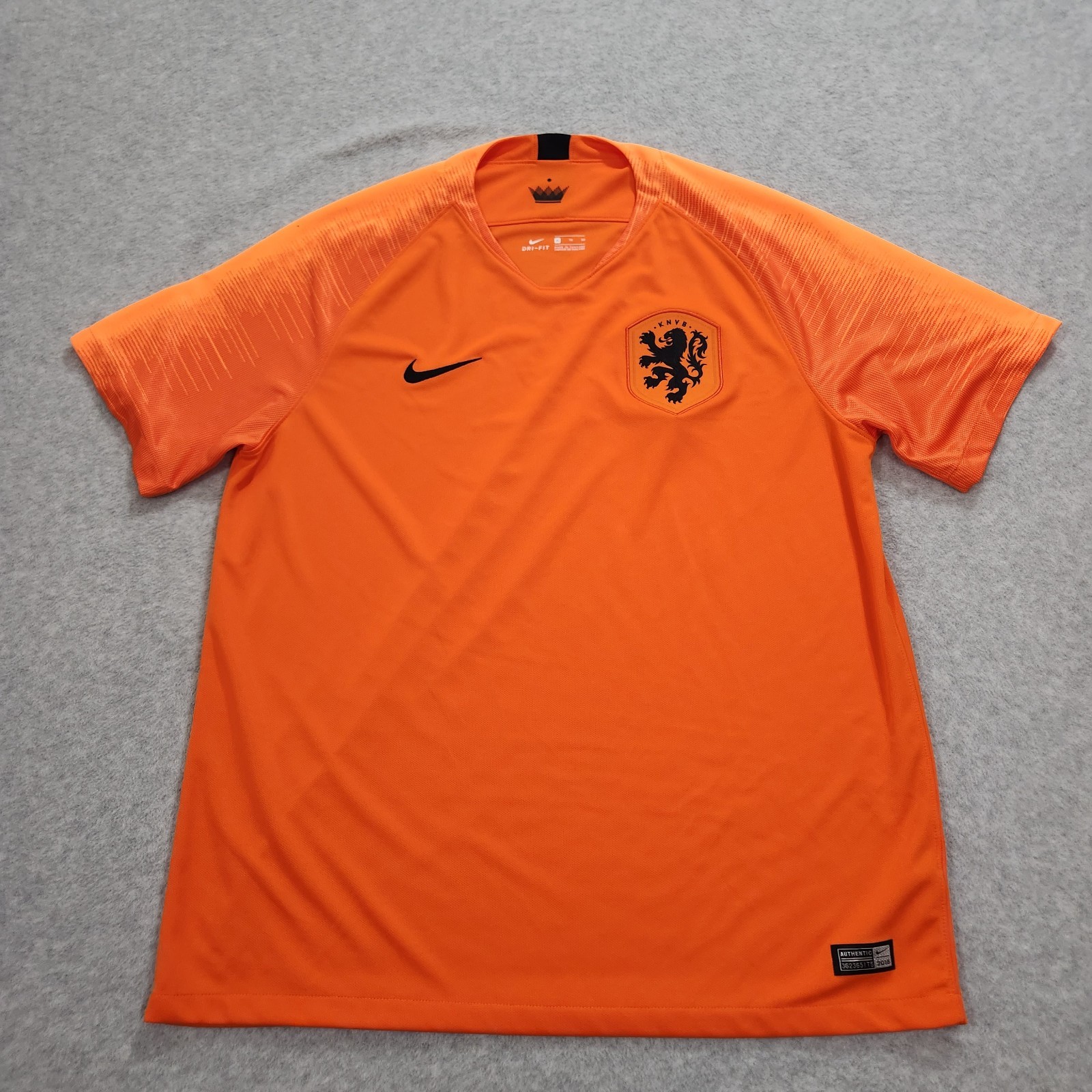 Nike Netherlands Holland Jersey Mens XL Orange Dri Fit Soccer Football 893882 Nike Netherlands Holland Jersey Mens XL Orange Dri Fit Soccer Football 893882