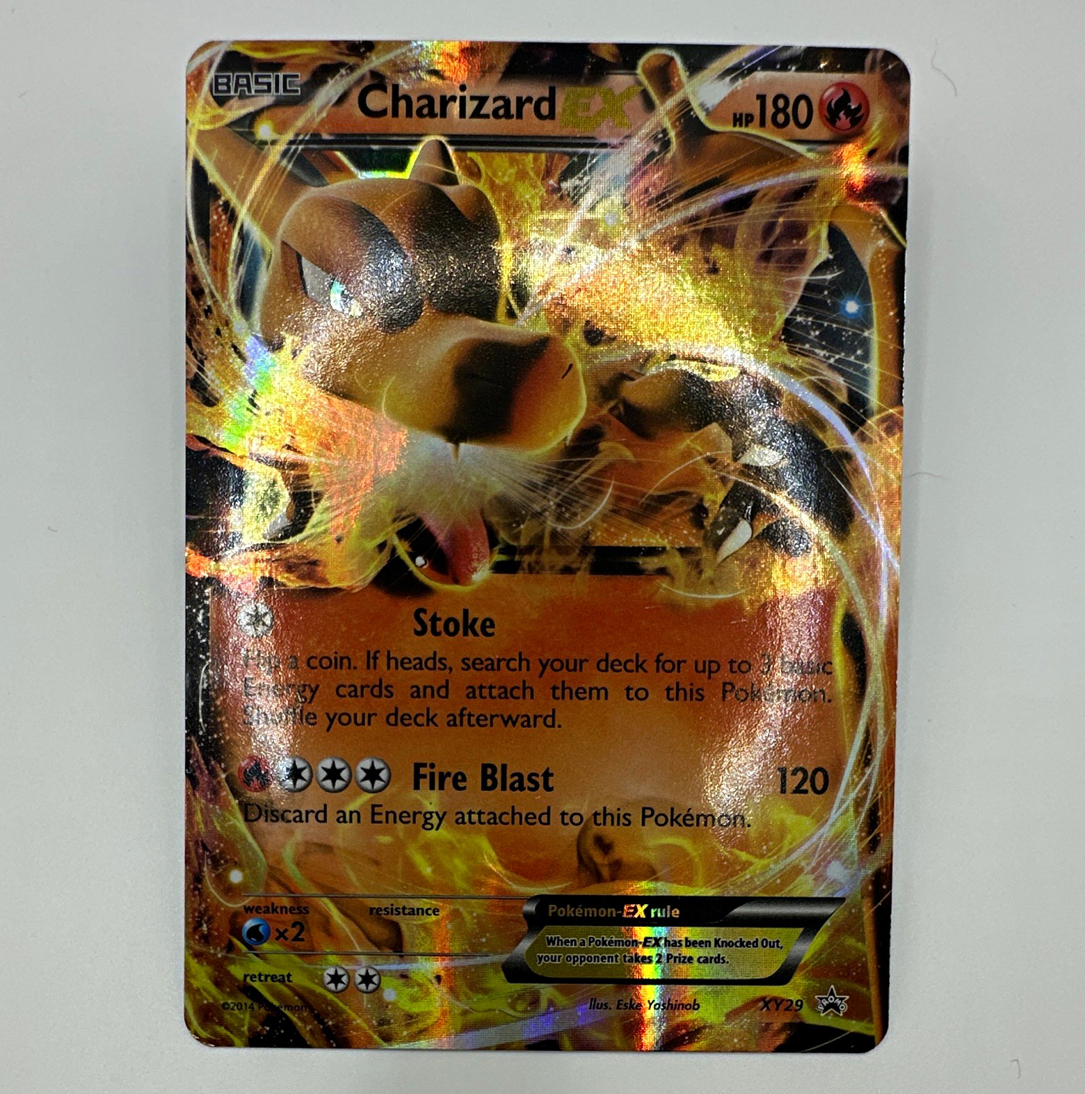 The Pokémon Company Charizard EX XY29 XY Holo Promo EN 180 HP The Pokémon Company Charizard EX XY29 XY Holo Promo EN 180 HP