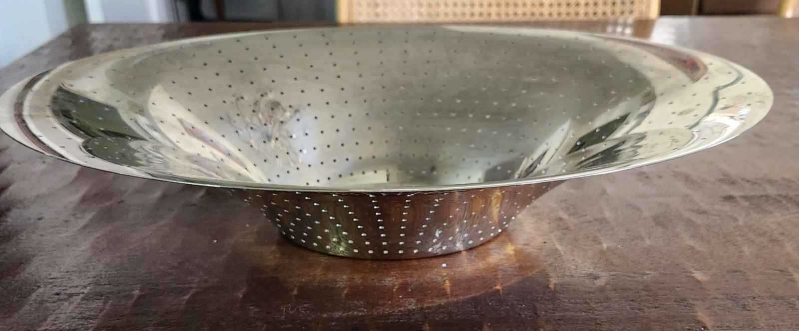 Alessi Fruit Bowl by Francesca Amfitheatrof Silver Color