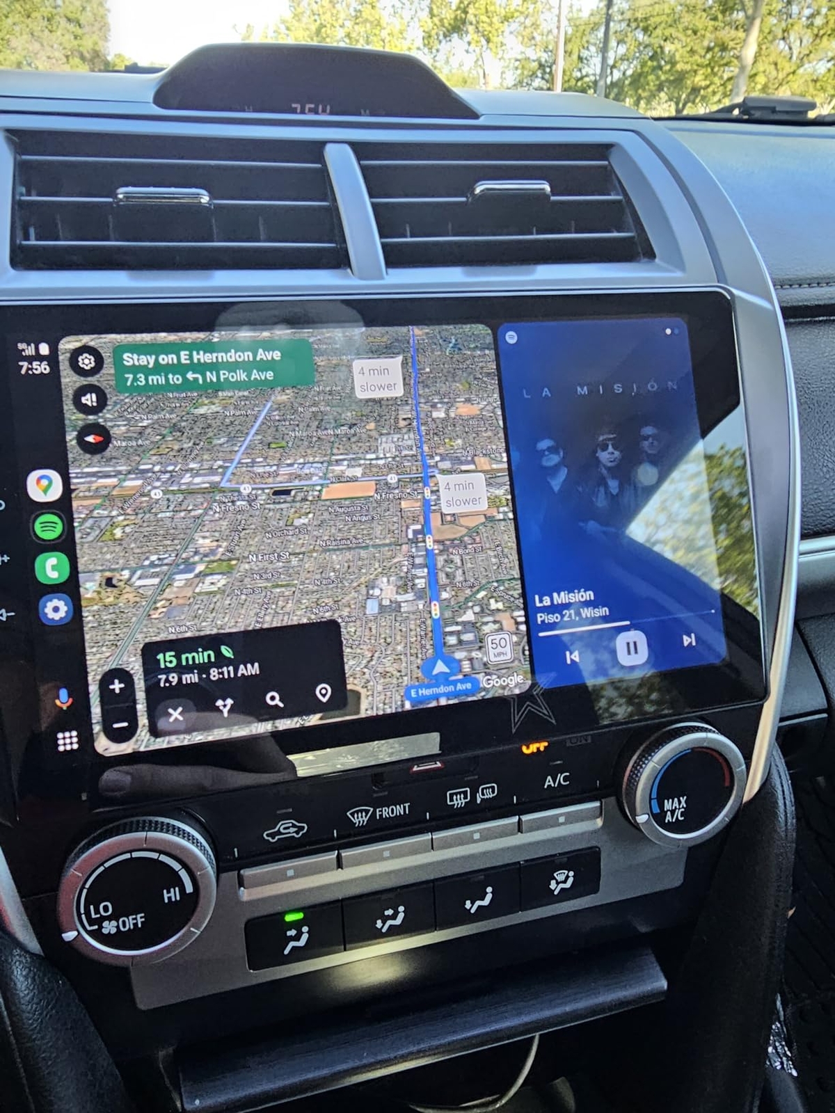For 2012-2014 Toyota Camry Radio Car Apple Carplay Android GPS Navigation 2+32GB For 2012-2014 Toyota Camry Radio Car Apple Carplay Android GPS Navigation 2+32GB
