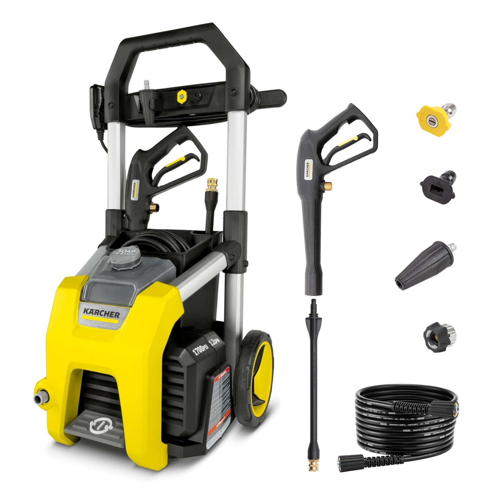 Kärcher K1700 1700 PSI 1.2 max. GPM Pressure Washer, CETA Certified