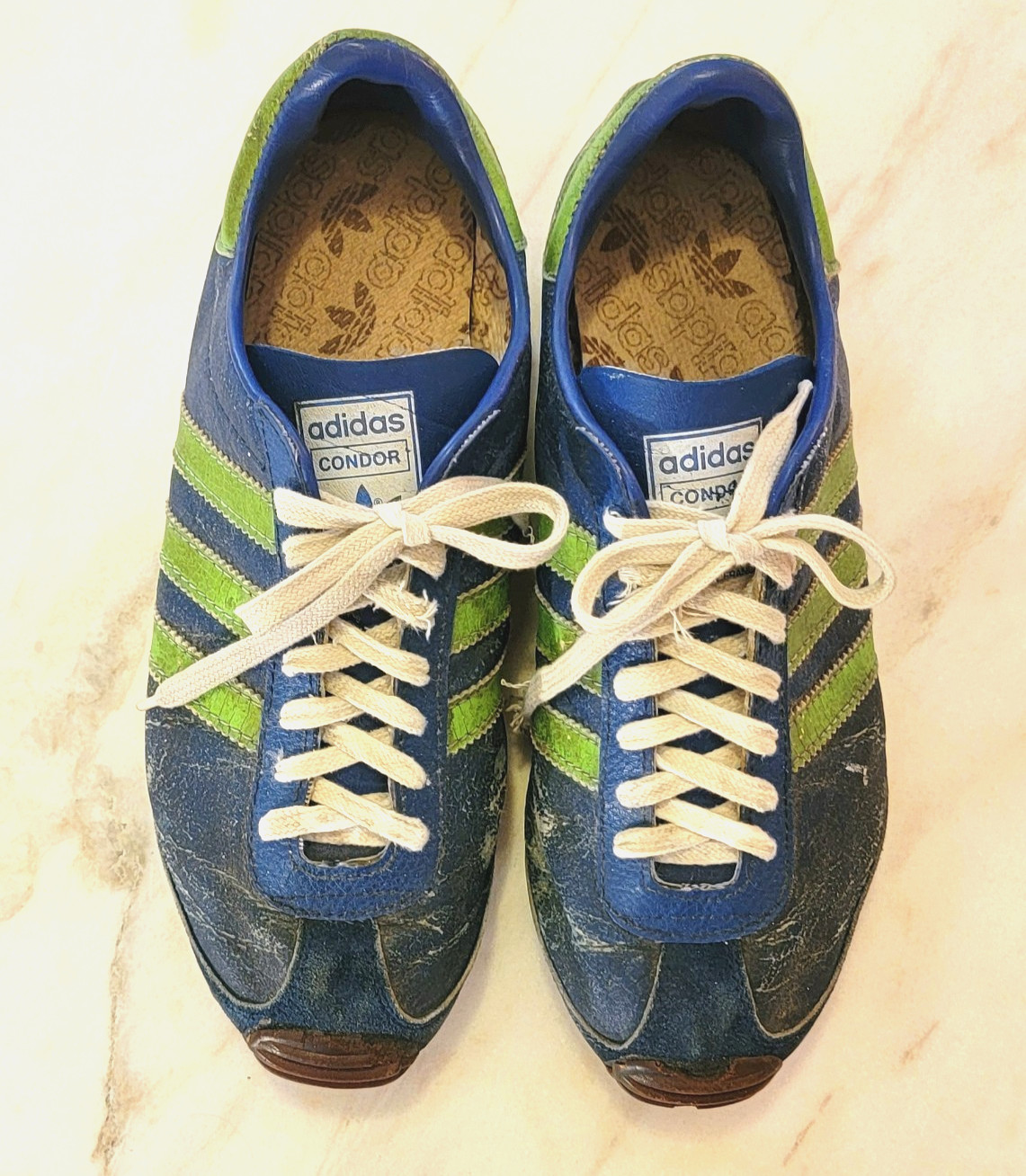 Vintage 1970s Adidas Women\'s Size 8 Condor Made in France | Leather Suede *RARE