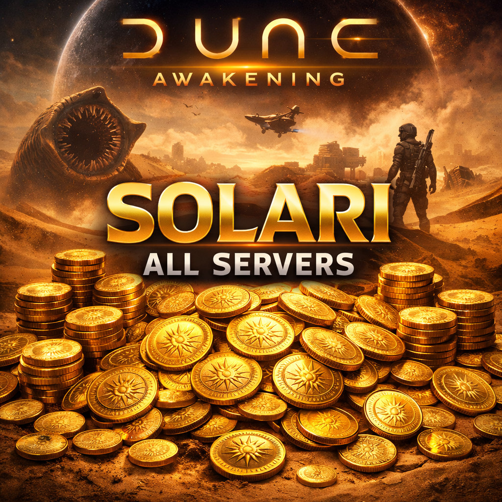✨Dune Awakening ✨ SOLARI 100K - 1M (Any XBOX/PS5 Server)✨