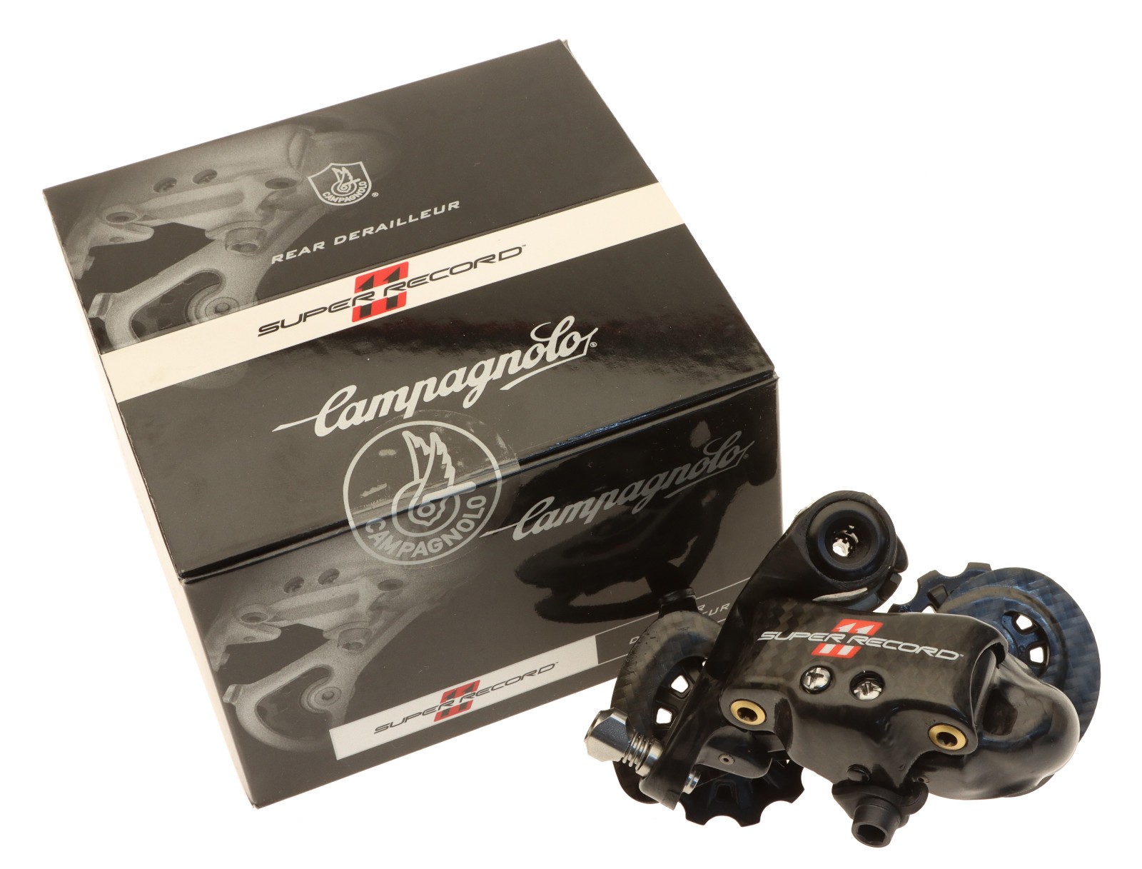 Campagnolo Super Record Rear Derailleur 11 Speed Short Cage Carbon \'11 NOS NEW Campagnolo Super Record Rear Derailleur 11 Speed Short Cage Carbon \'11 NOS NEW