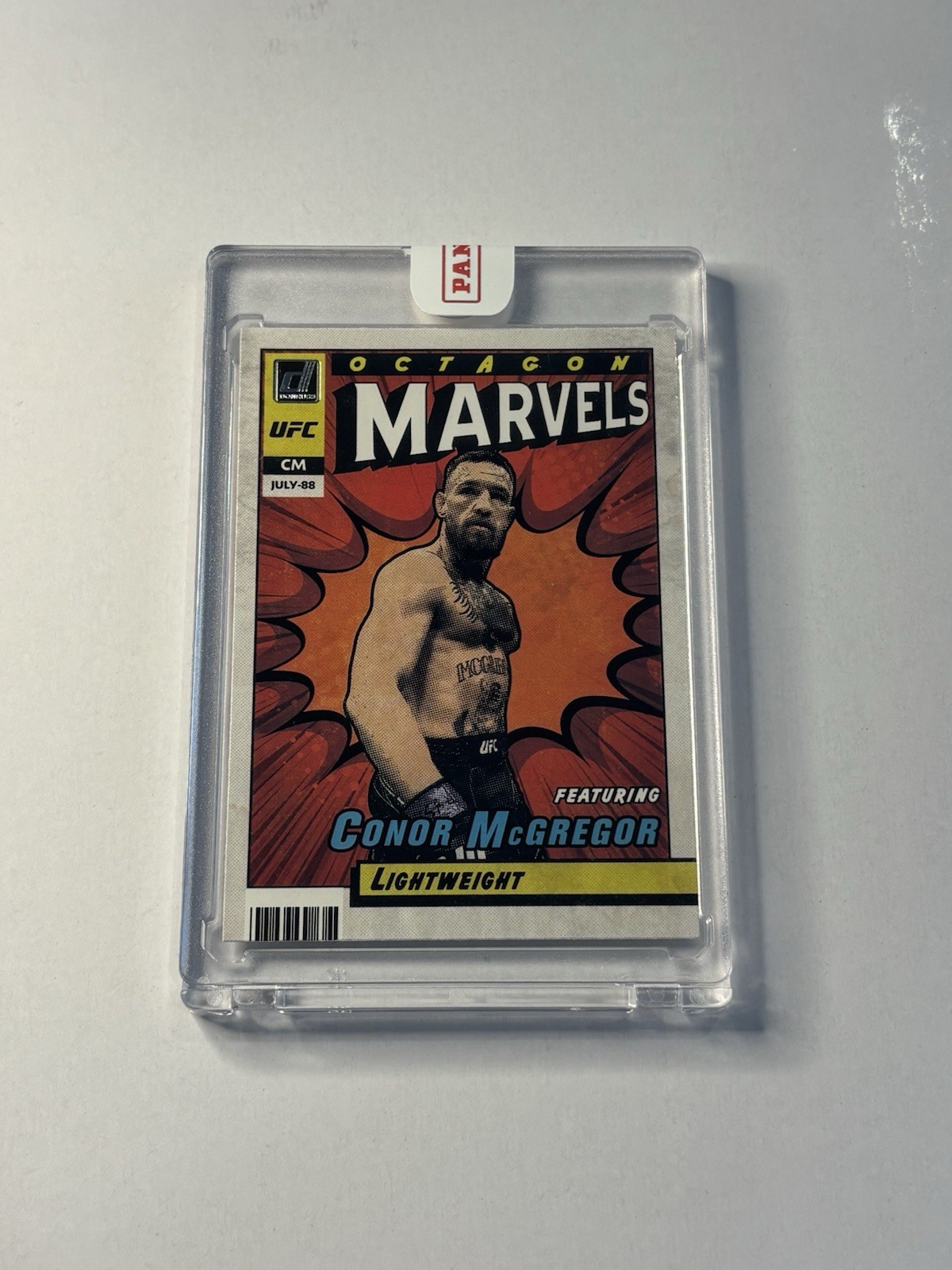 Donruss UFC - Octagon Marvels Conor McGregor - Refractor - Encased