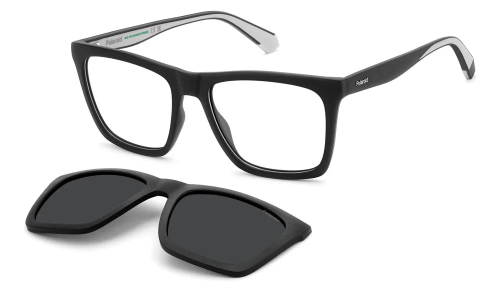 Mens Polaroid PLD D591/C/US 06W 55-17-145 Clip on Eyeglasses Mens Polaroid PLD D591/C/US 06W 55-17-145 Clip on Eyeglasses