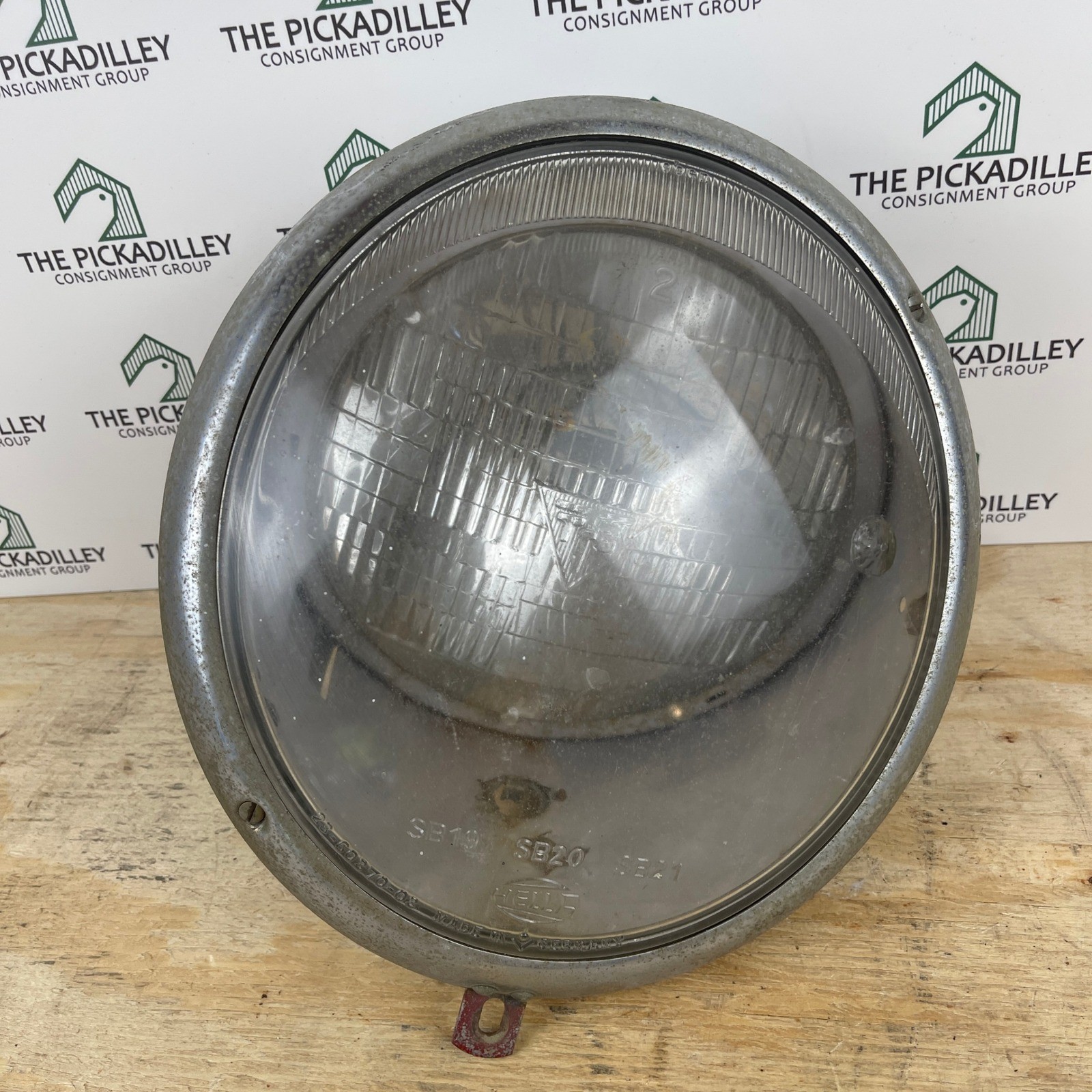 Vtg Hella SB19 SB20 SB21 Vintage Automotive Headlight VW Beetle