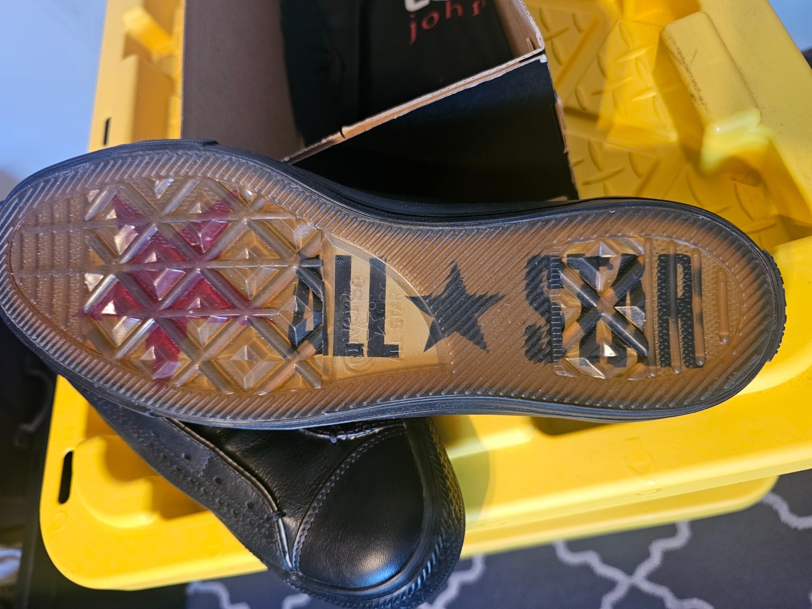 John Varvatos Converse X All Star Slip Black Leather John Varvatos Converse X All Star Slip Black Leather