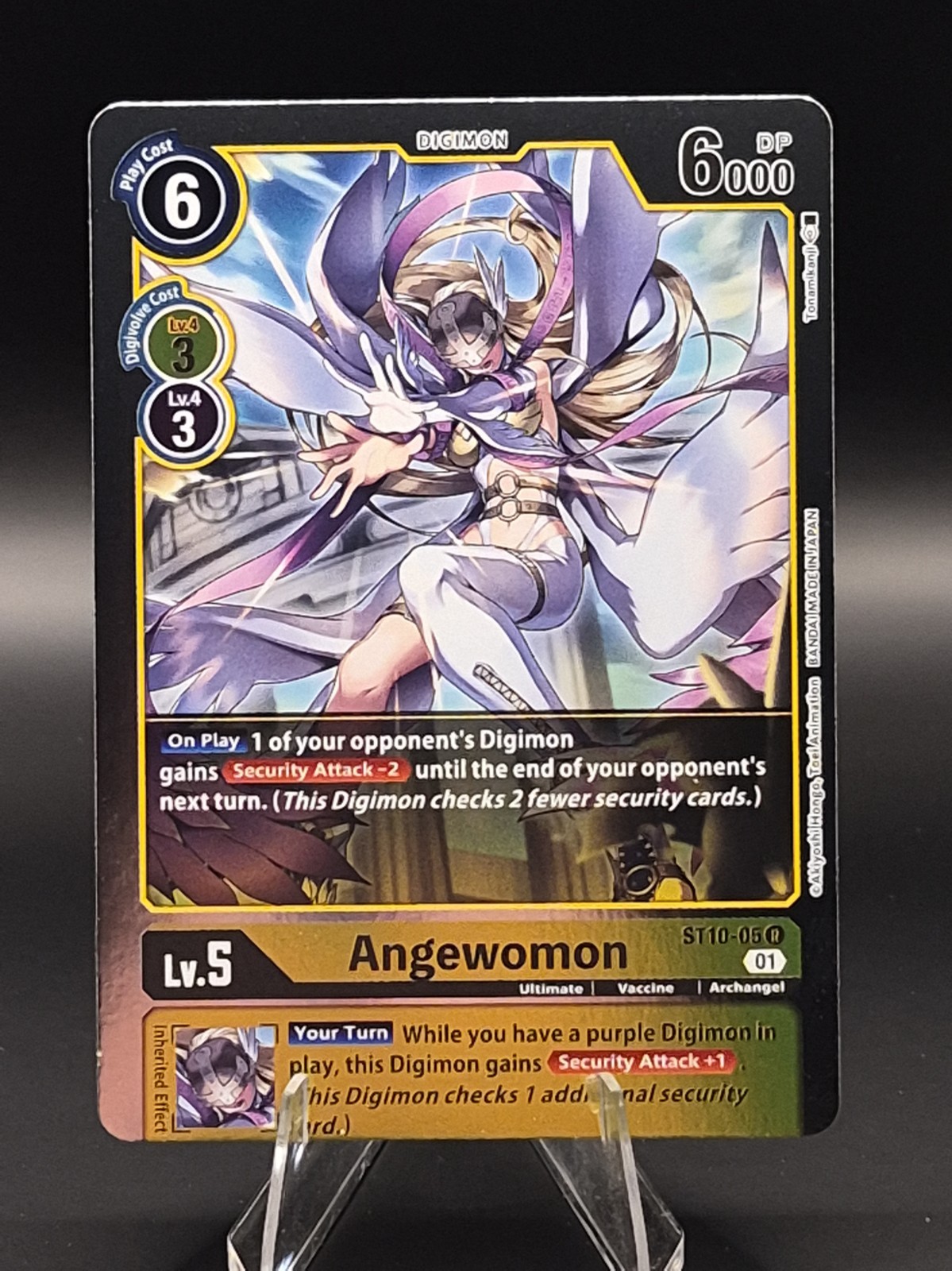 Angewomon - Rare - Starter Deck 10: Parallel World Tactician Foil ST10-05 R NM Angewomon - Rare - Starter Deck 10: Parallel World Tactician Foil ST10-05 R NM