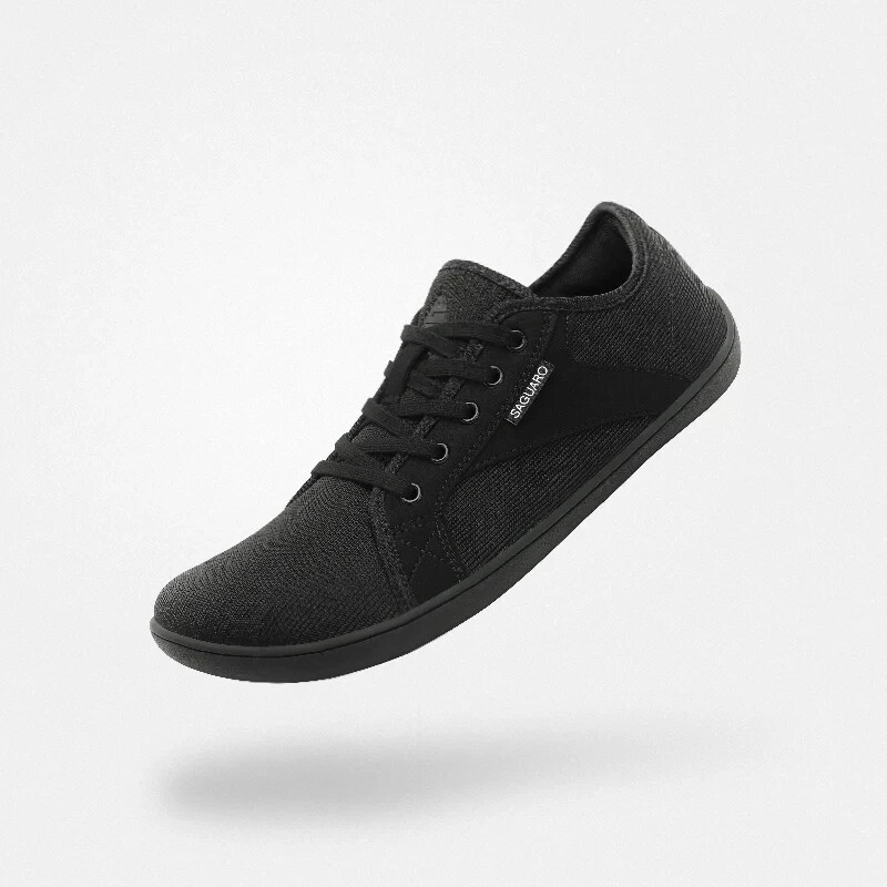 SAGUARO Luck I Barefoot Shoes US Women's 9-9.5 / Men's 7-7.5 Black Minimalist SAGUARO Luck I Barefoot Shoes US Women's 9-9.5 / Men's 7-7.5 Black Minimalist