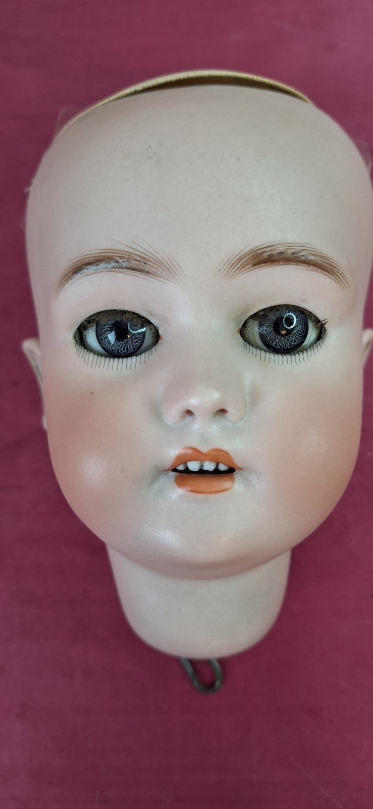 Antique German Bisque Head by Henrich Handwerck / Simon & Halbig #1079 Sleep Eye