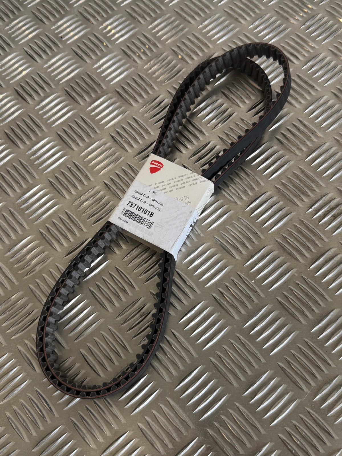 Ducati oem Cam Timing Belts 748 ST4 ST4S S4 S4R 73710101B x2 pair oem ducati