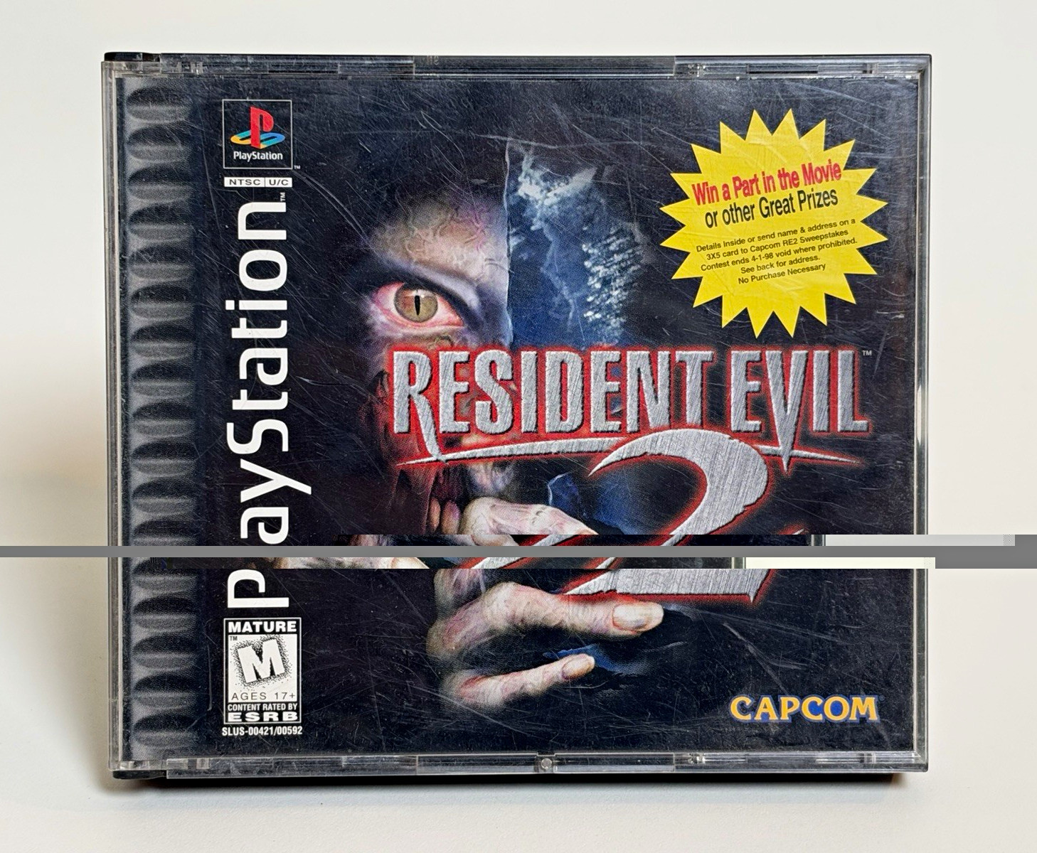 Capcom Resident Evil 2 Resident Evil Series Sony PlayStation 1 Capcom Resident Evil 2 Resident Evil Series Sony PlayStation 1
