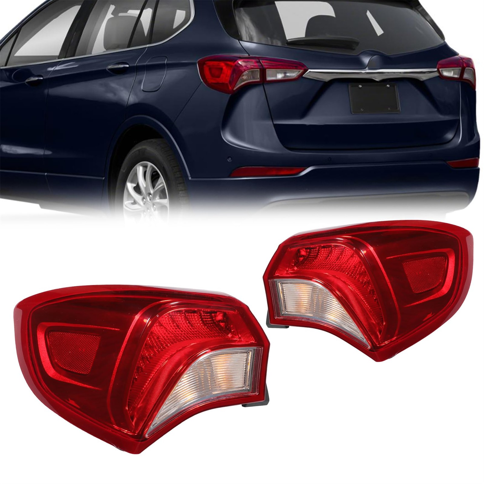 1 Pair Tail Lights Replacement for Envision 2019-2020