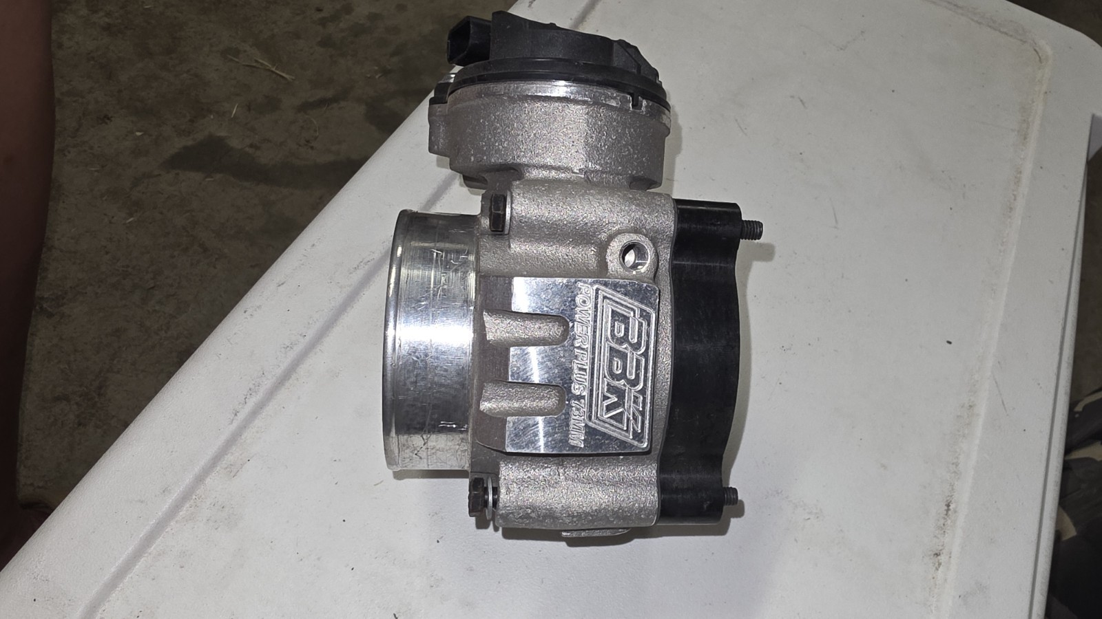 BBK 11-17 Ford Mustang & F150 3.5/3.7l V6 73mm Throttle Body And Airaid Spacer BBK 11-17 Ford Mustang & F150 3.5/3.7l V6 73mm Throttle Body And Airaid Spacer