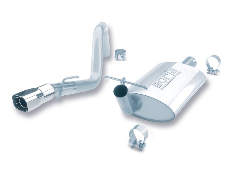 Borla Fits 91-95 Jeep Wrangler YJ 4.0L 6cyl 4WD 2Dr SS Single Right Rear Exit Borla Fits 91-95 Jeep Wrangler YJ 4.0L 6cyl 4WD 2Dr SS Single Right Rear Exit