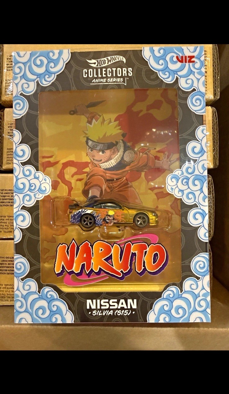 Hot Wheels Collectors Anime Series Naruto Nissan Silvia (S15) 1:64 Gold Diecast Hot Wheels Collectors Anime Series Naruto Nissan Silvia (S15) 1:64 Gold Diecast