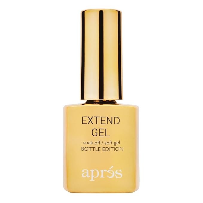 Apres Nail Extend Gel Gold Bottle | 15mL | Premium Quality | Soft Gel, Gel-X Tip Apres Nail Extend Gel Gold Bottle | 15mL | Premium Quality | Soft Gel, Gel-X Tip