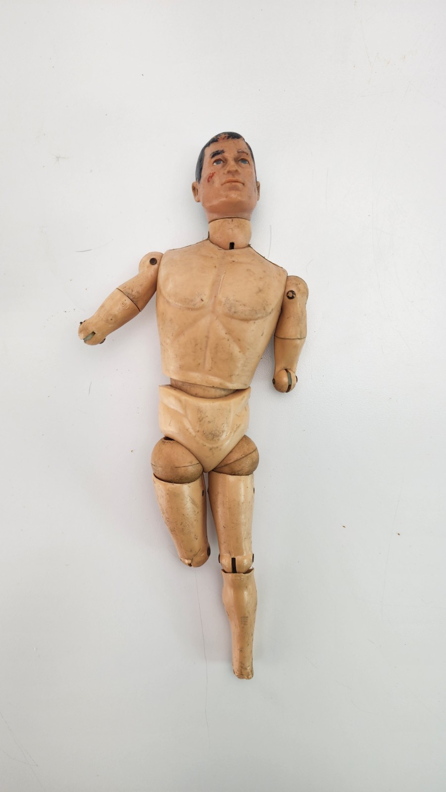 Vintage 1964/65 GI Joe BROWN HEAD FIGURE Original Hasbro Made in USA Vintage 1964/65 GI Joe BROWN HEAD FIGURE Original Hasbro Made in USA