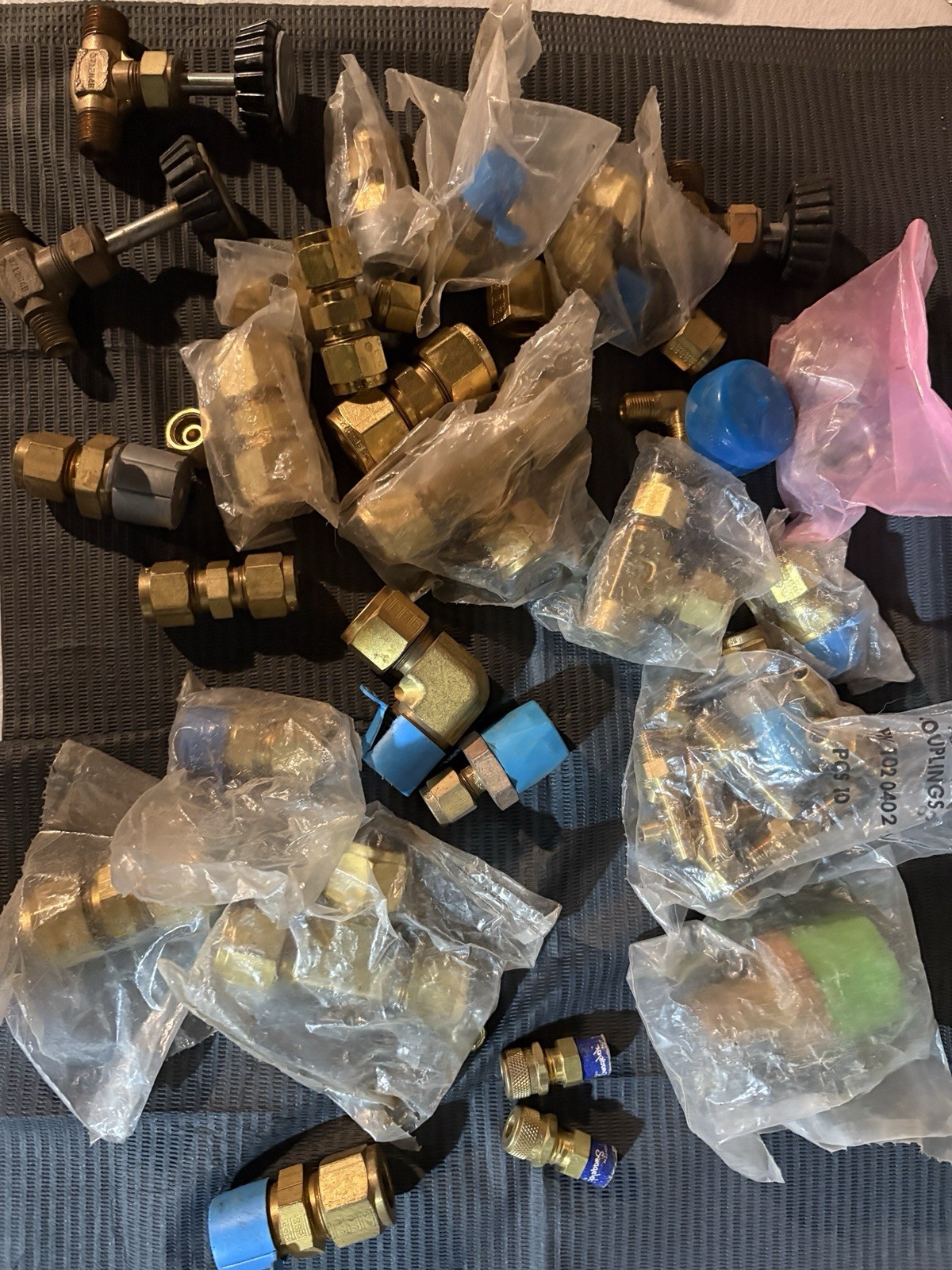 Large HOKE Swagelok SSP Brass Valves Tube Fittings Mixed Lot Mostly NOS