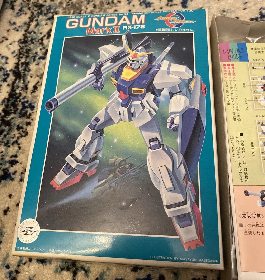Gunpla RX-178 Gundam Mark 2 Z Gundam RX-178 Vintage Kit HTF NEW Gunpla RX-178 Gundam Mark 2 Z Gundam RX-178 Vintage Kit HTF NEW