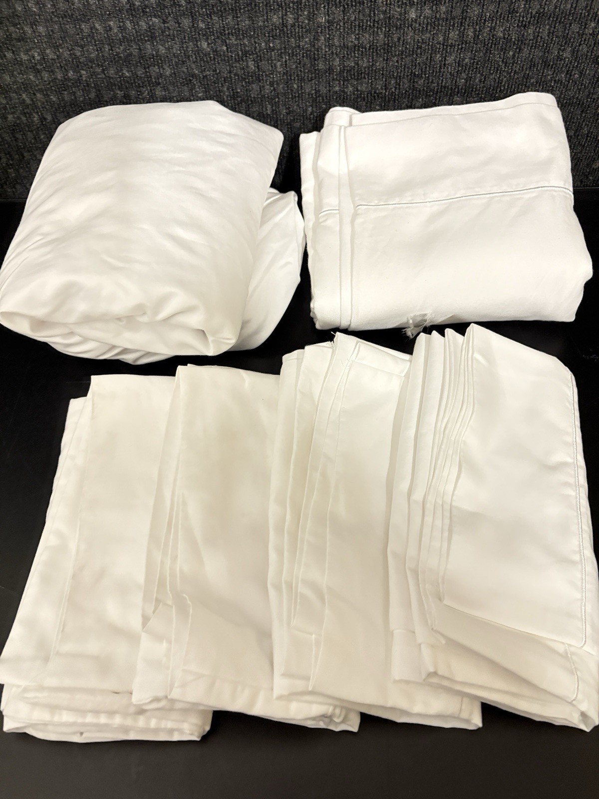 HOTEL SIGNATURE 800 Thread Count KING 6-PIECE SHEET SET 100% COTTON WHITE
