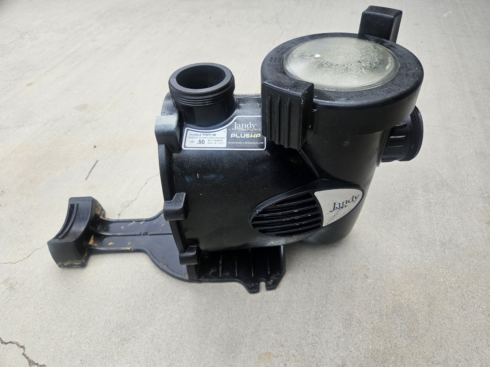 Trap/Pump Body, Zodiac Jandy PHPF Trap/Pump Body, Zodiac Jandy PHPF