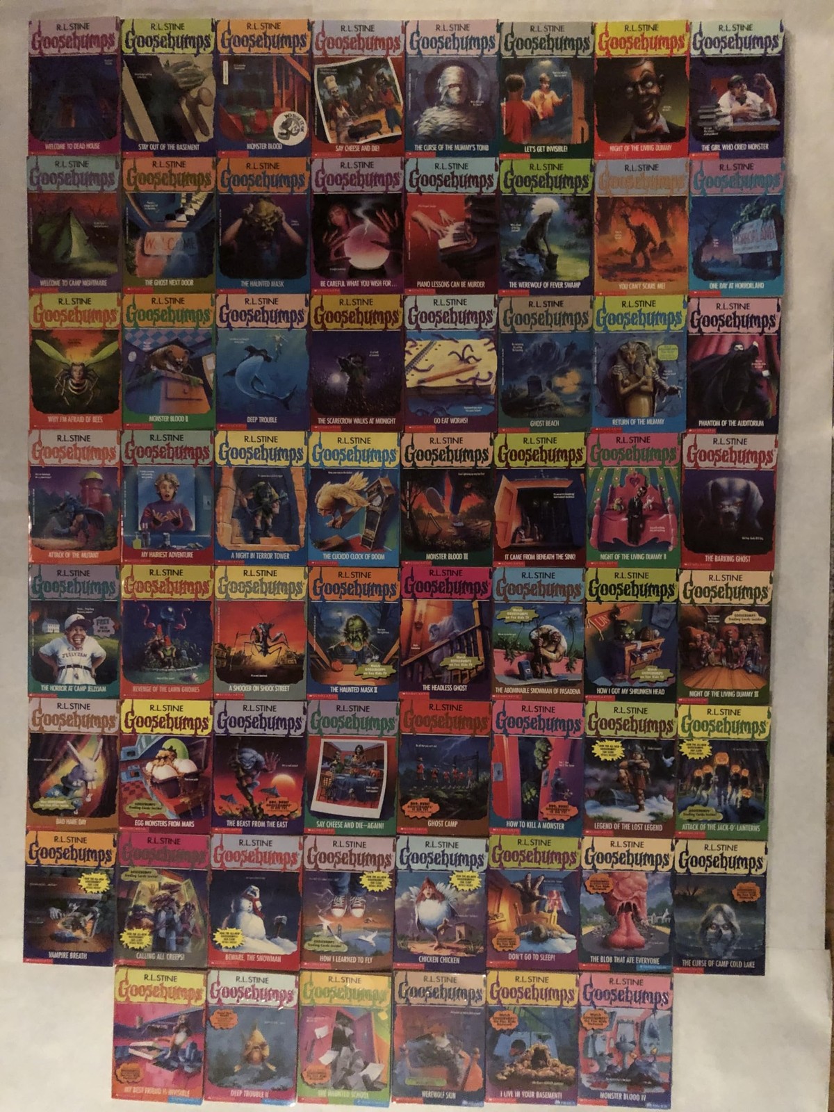 The Complete Goosebumps Series, Collection 1-62 The Complete Goosebumps Series, Collection 1-62