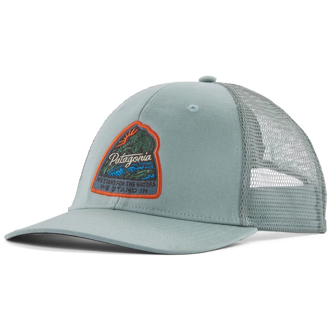 Patagonia Take a Stand Snapback Trucker Hat Bayou Badge 38356 BATB NEW