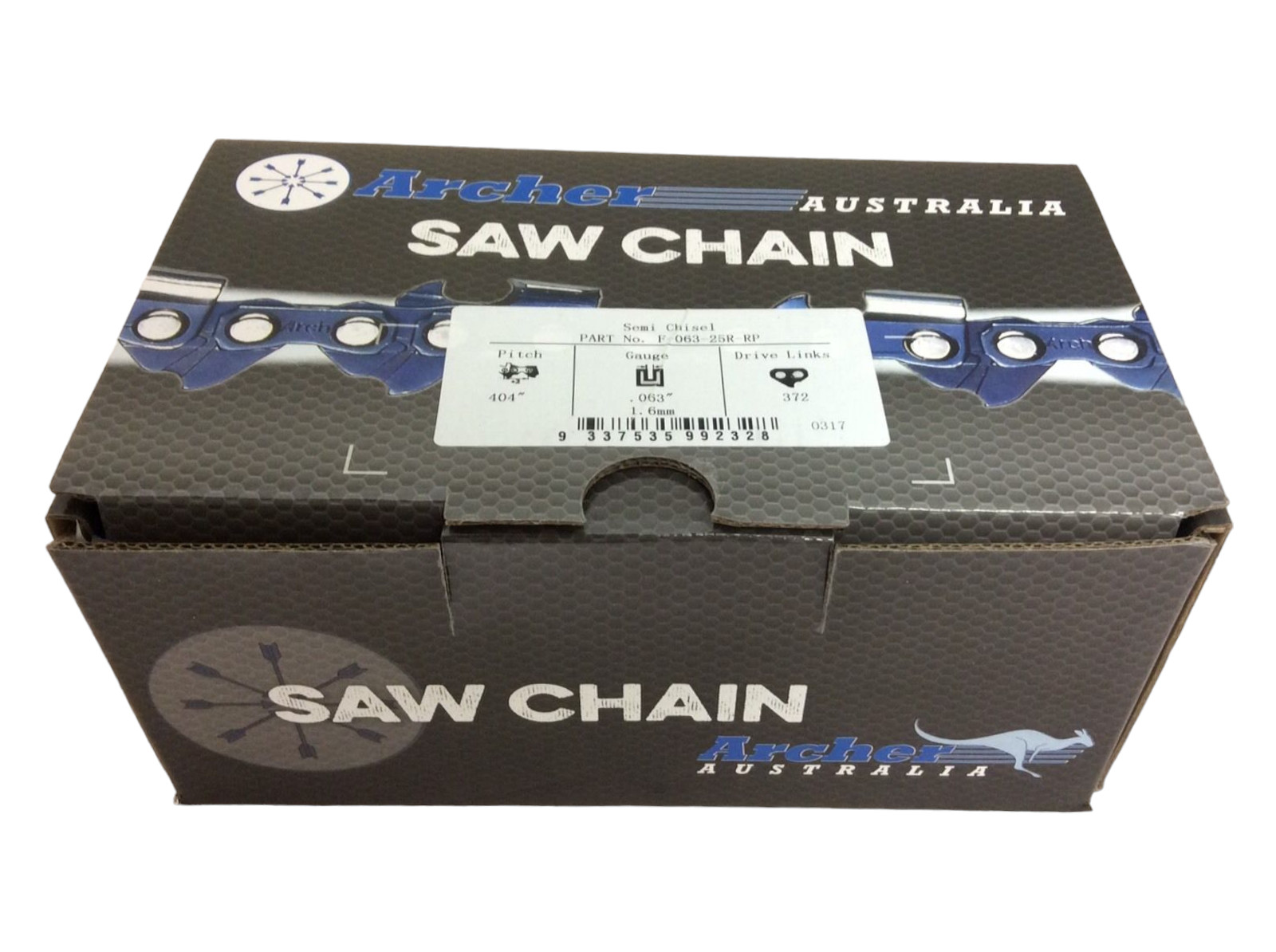 25ft Archer Roll Ripping Chain .404-.063 replaces Oregon 27R025U