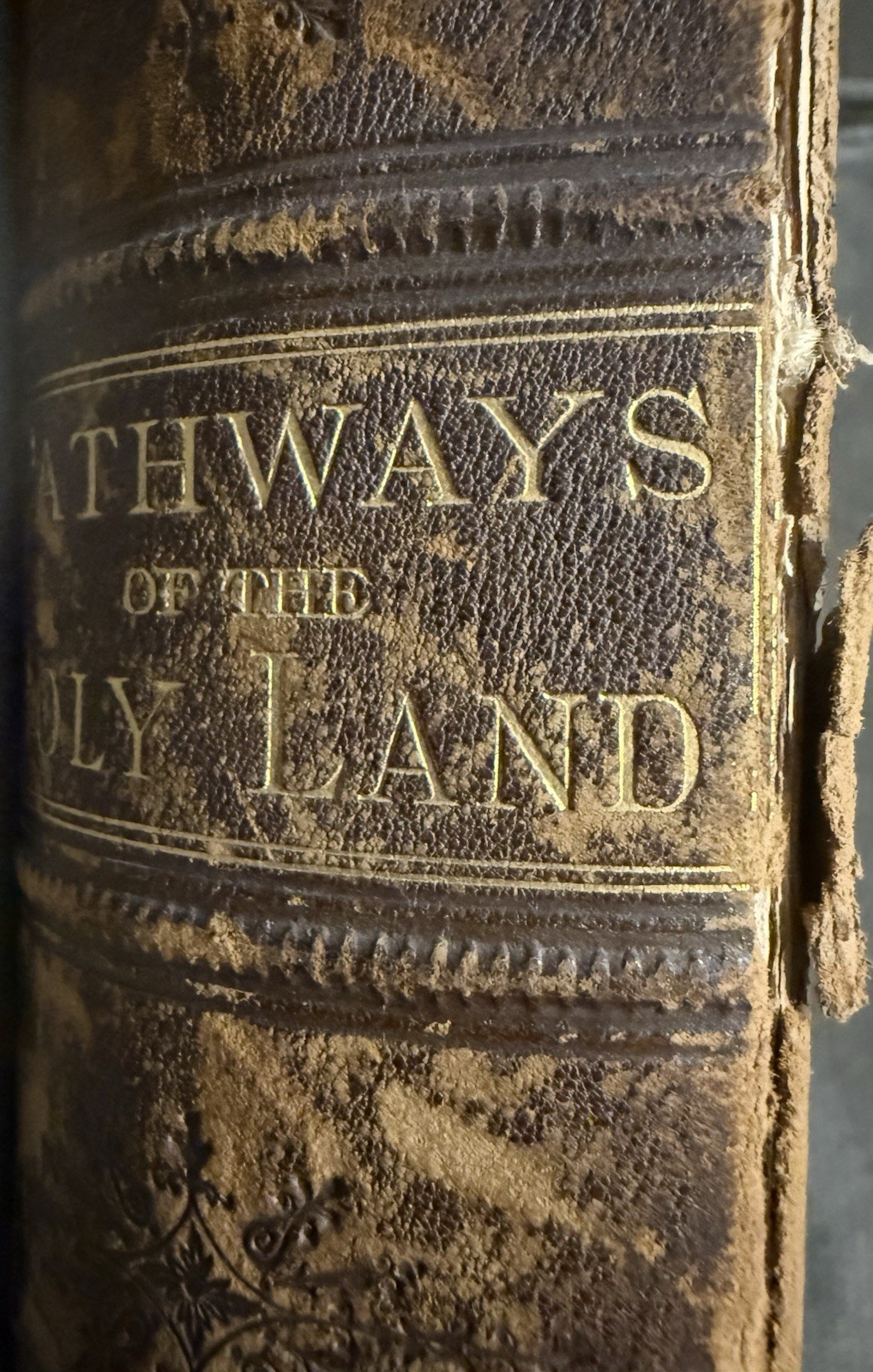Pathways of The Holy Land or Palestine & Syria Antique Book 1875 James McAbe