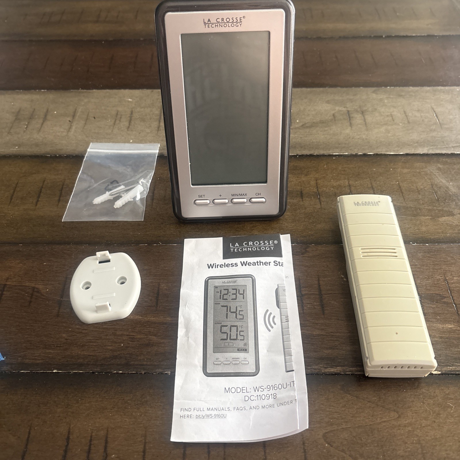 La Crosse WS-9160U-IT Wireless Indoor/Outdoor Temp w/ TX29U-IT Sensor Tested La Crosse WS-9160U-IT Wireless Indoor/Outdoor Temp w/ TX29U-IT Sensor Tested
