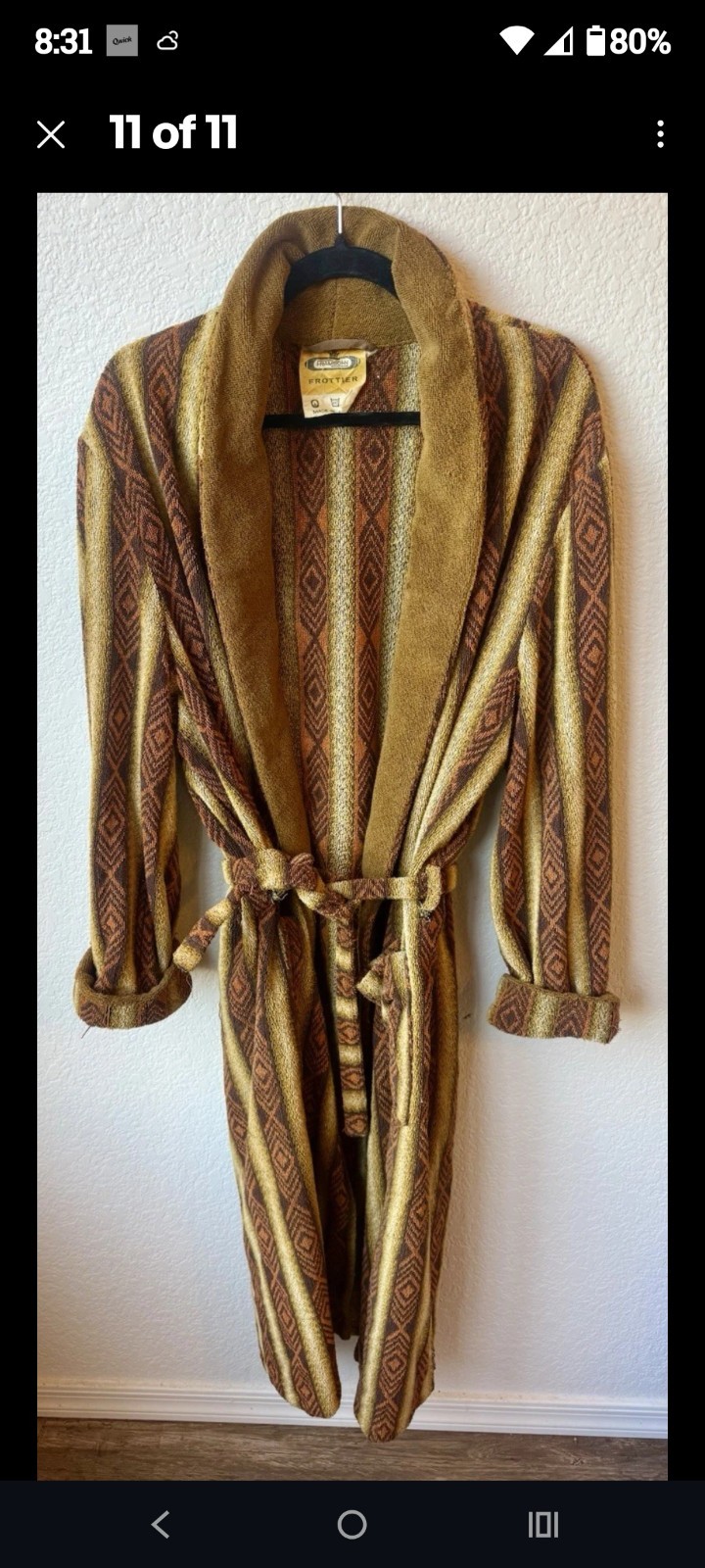 Vintage Mid 70\'s Awesome Drug Dealer Robe Vintage Mid 70\'s Awesome Drug Dealer Robe