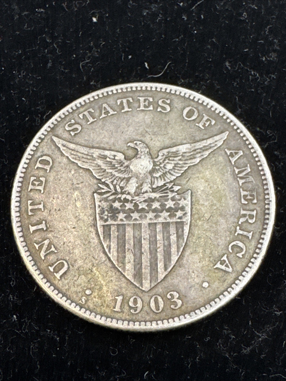 1903 S , Philippines 1 Peso Silver Coin .900 KM#168 U.S. reverse, Ungraded 1903 S , Philippines 1 Peso Silver Coin .900 KM#168 U.S. reverse, Ungraded