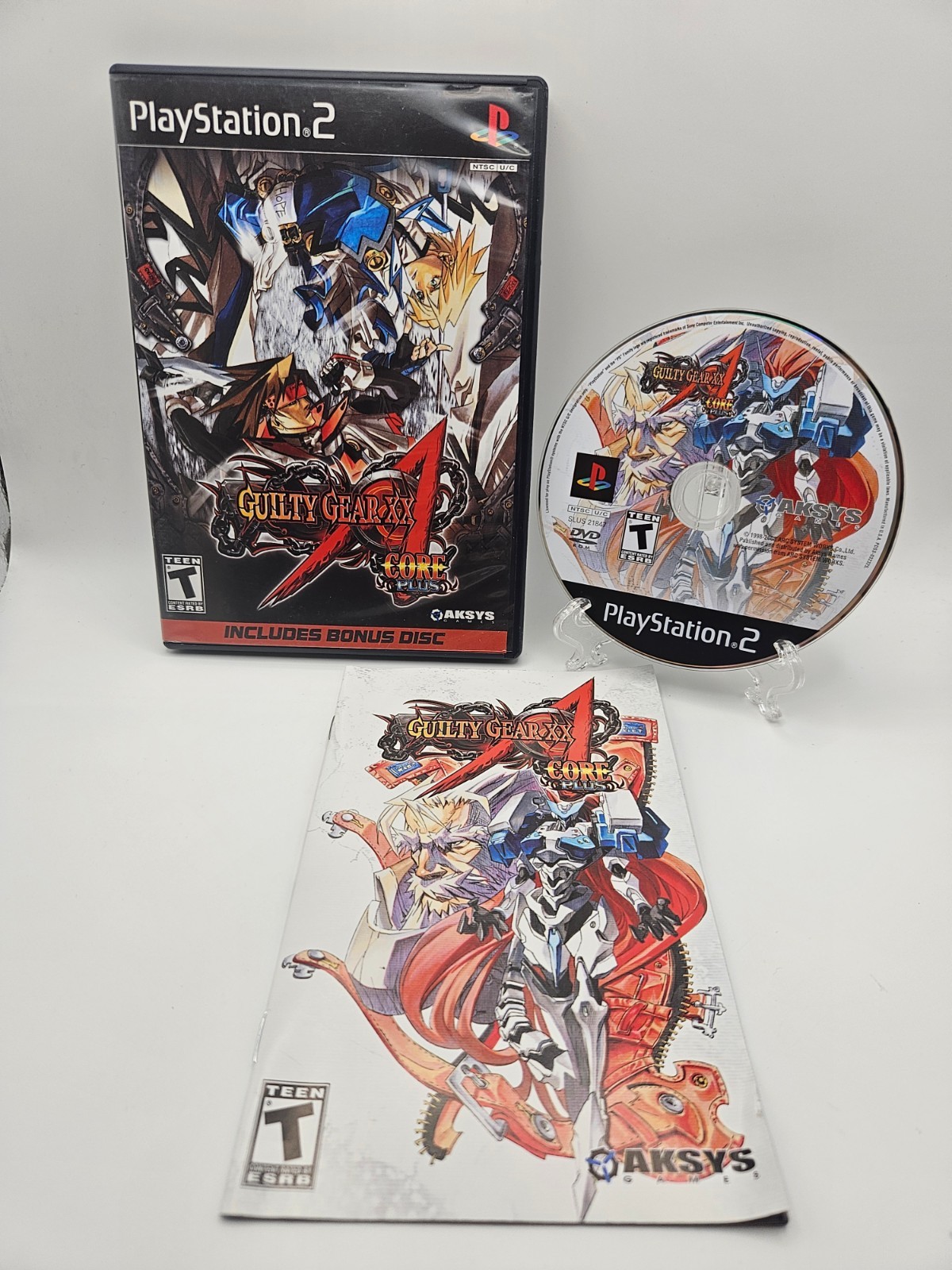 Guilty Gear XX: Accent Core Plus PlayStation 2 With Manual No Soundtrack Tested