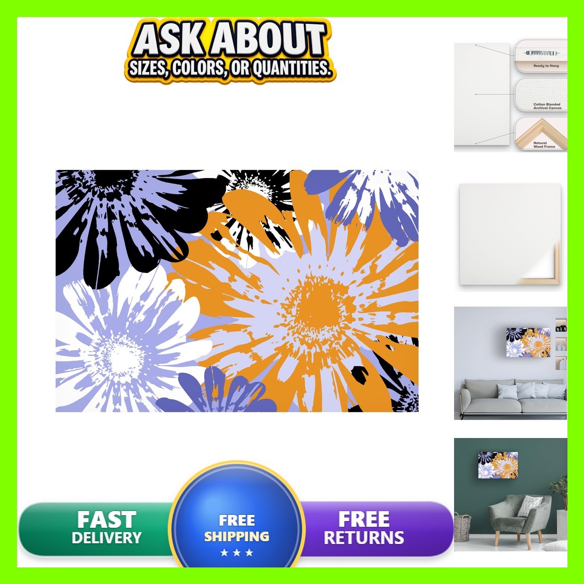 Trademark Fine Art Sasha Flying Colors IV Canvas Wall Art Trademark Fine Art Sasha Flying Colors IV Canvas Wall Art