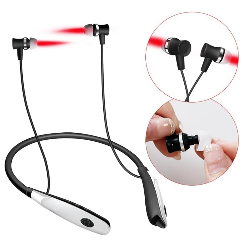 2 in 1 Red Light Therapy Device for Nose Ears Hearing,Red Light Led Nasal 650nm