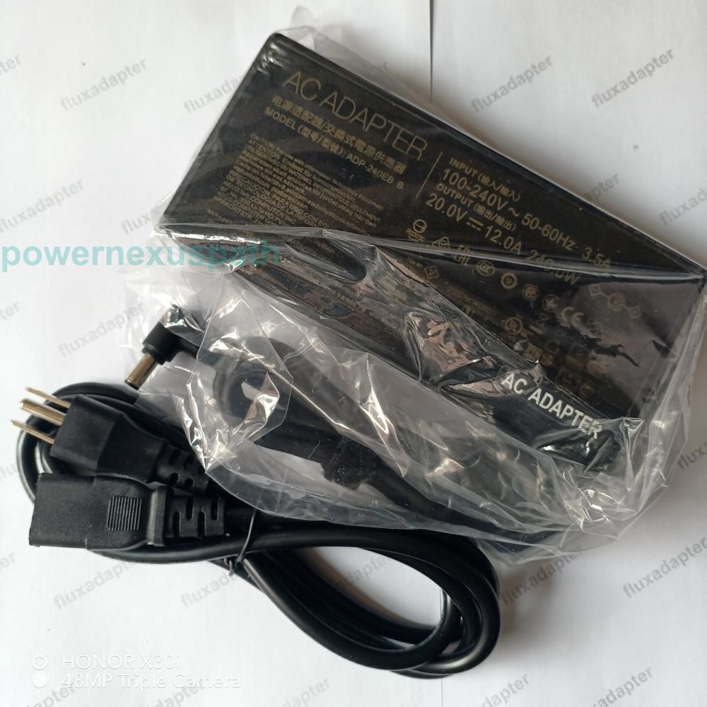 ASUS 240W Adapter Charger TUF Gaming F15 FX507ZM/ZR/VV/VU/ZV/VI/ZI/Z  FX707ZM/ZR